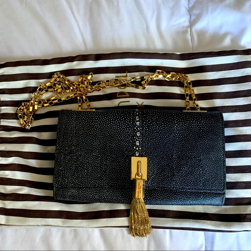 Henri Bendel Chain Tassle Crossbody bag